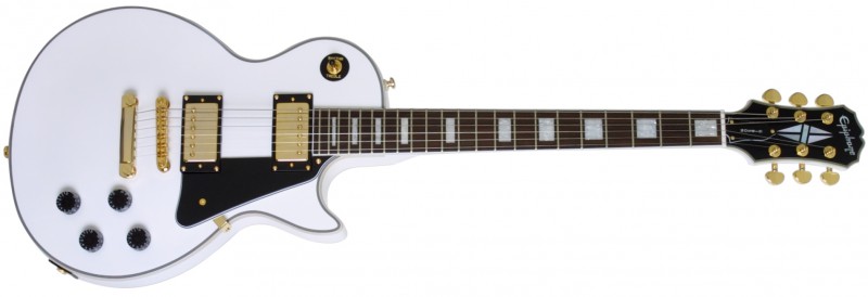 EPIPHONE LES PAUL CUSTOM PRO ALPINE WHITE